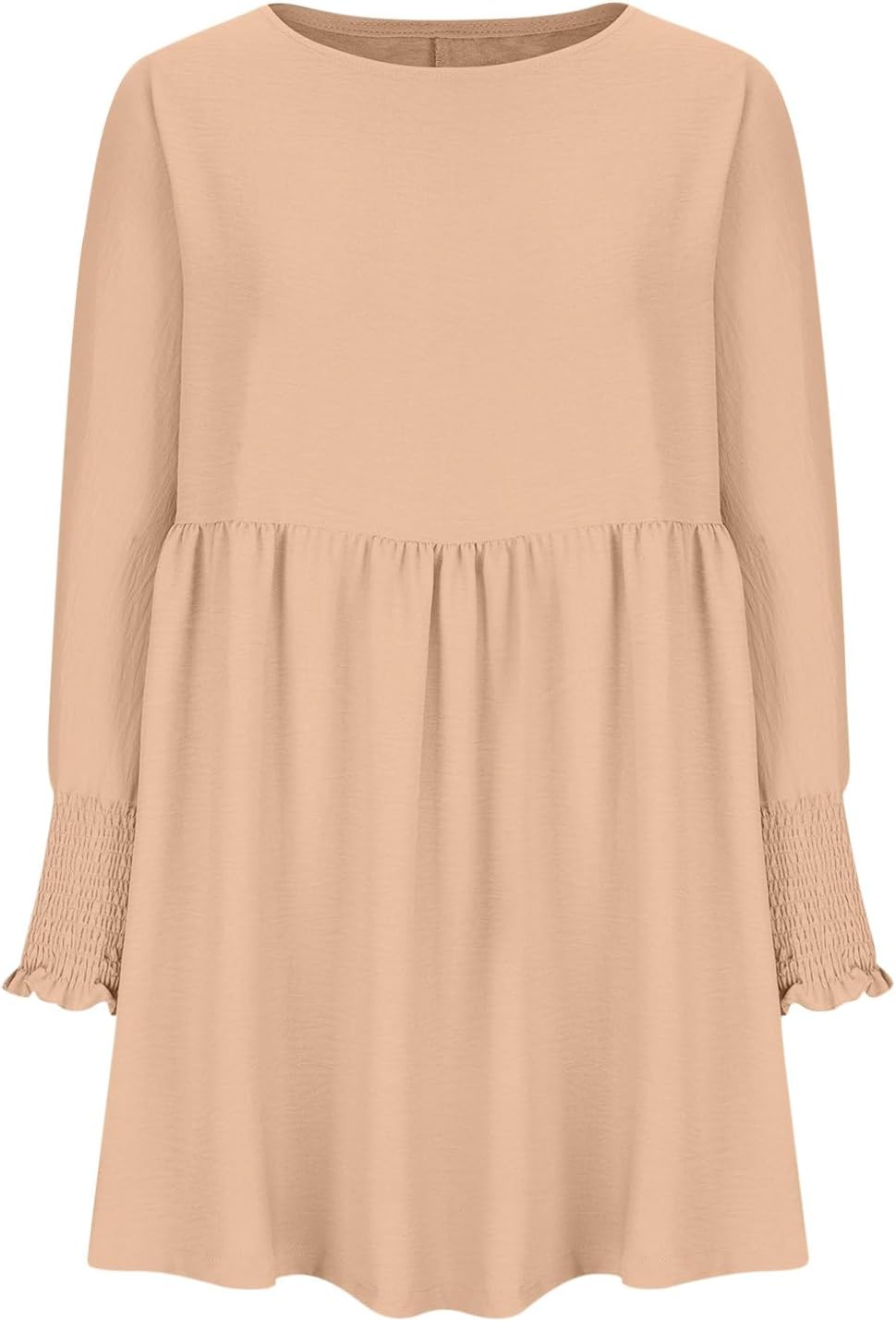 Women's High Waist Flowy Dress