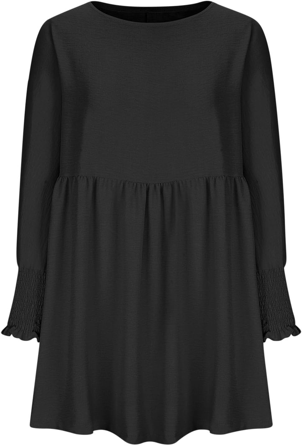 Women's High Waist Flowy Dress