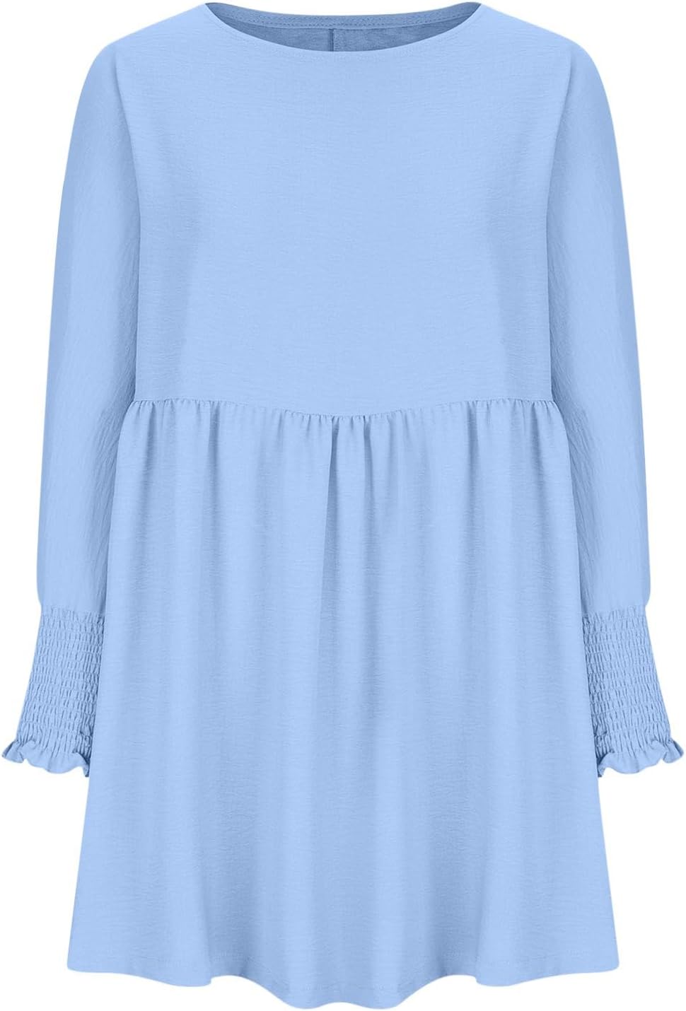 Women's High Waist Flowy Dress