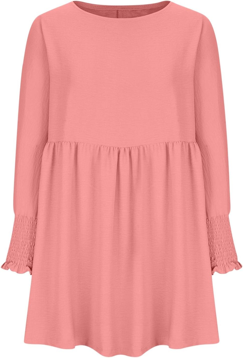 Women's High Waist Flowy Dress