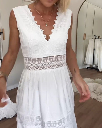 Elegant Spring Midi Dress