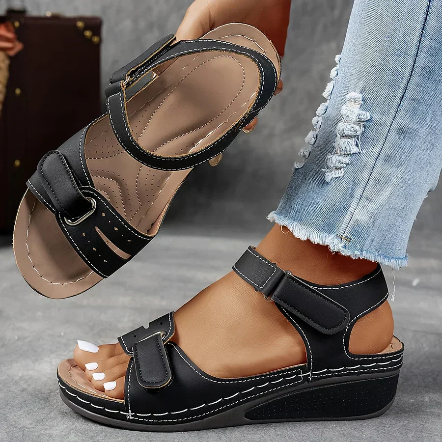 Women’s Orthopedic Adjustable Walking Sandals for Daily Support