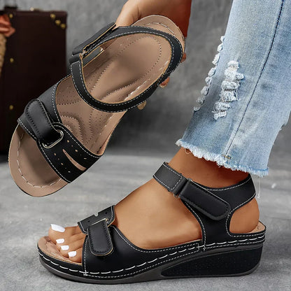 Women’s Orthopedic Adjustable Walking Sandals for Daily Support