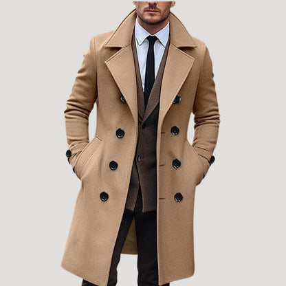 Joseph | Men’s Spring Double Breasted Long Coat