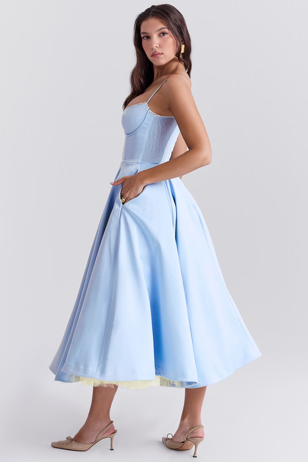 Women's Long Slim-Fit Dress