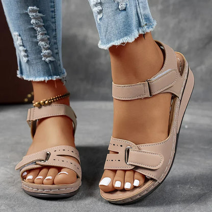 Women’s Orthopedic Adjustable Walking Sandals for Daily Support