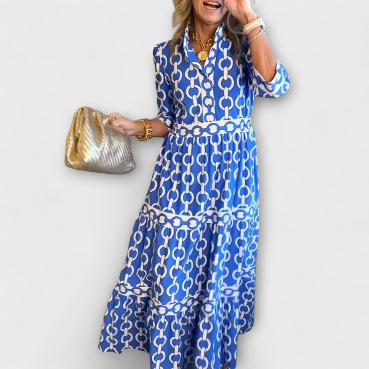 Women's Casual Tiered Skirt Dress