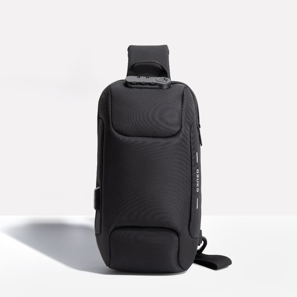 Crossbody Travel Bag Anti-Theft Design With USB Port