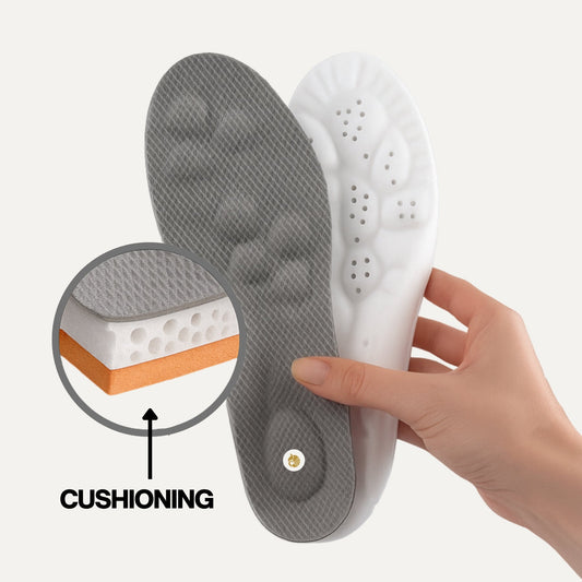 Comfort Sports Insoles Shock Absorption Soft PU Foam Shoe Inserts Running Cushions