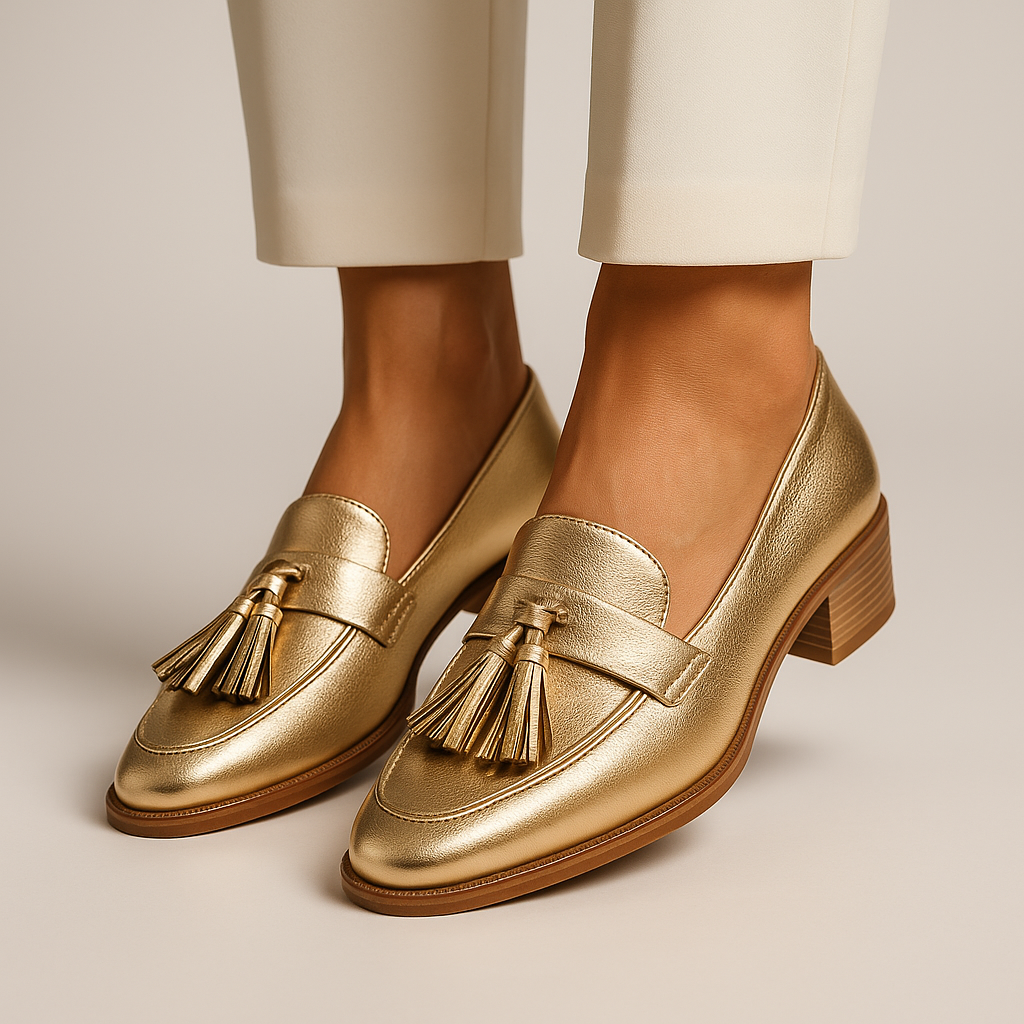 Women's Tassel Loafers Low Heel