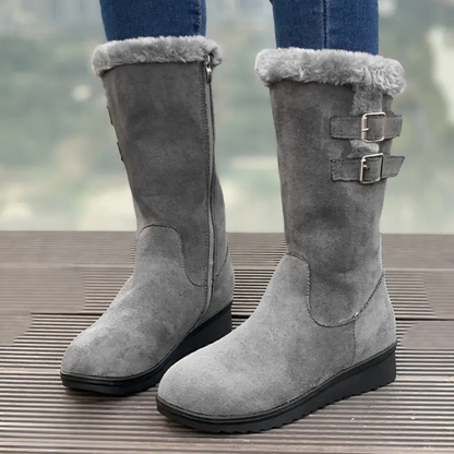 Women's Knee-High Winter Boots Lined