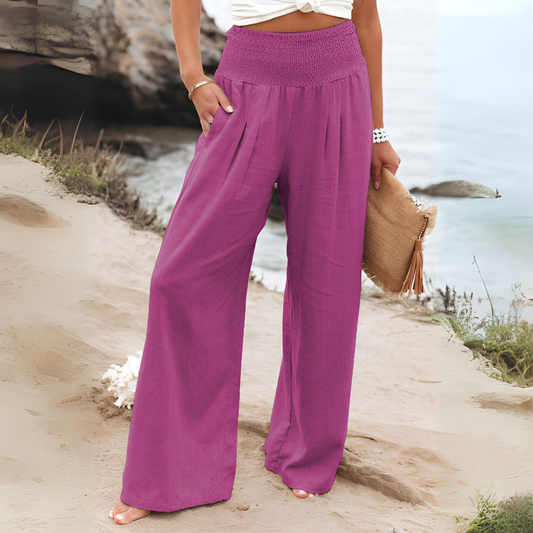 Women's Linen Trousers Comfortable
