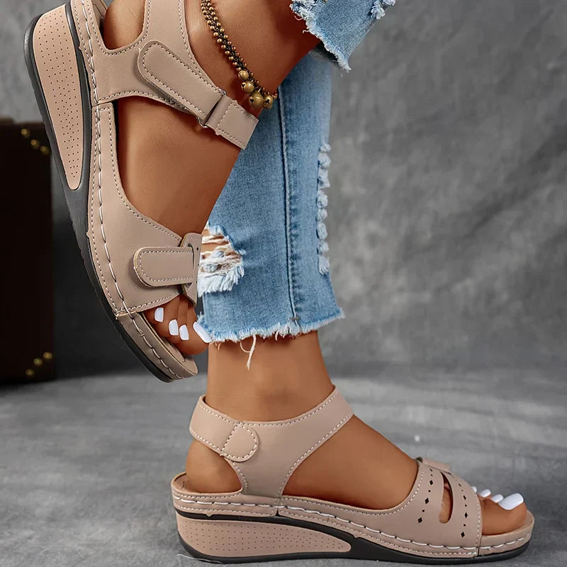 Women’s Orthopedic Adjustable Walking Sandals for Daily Support