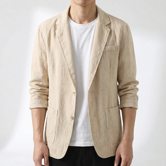 Men's Linen Formal Blazer