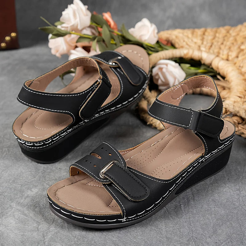 Women’s Orthopedic Adjustable Walking Sandals for Daily Support