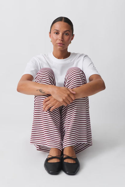Claire | Women’s Spring Striped Flare Pants