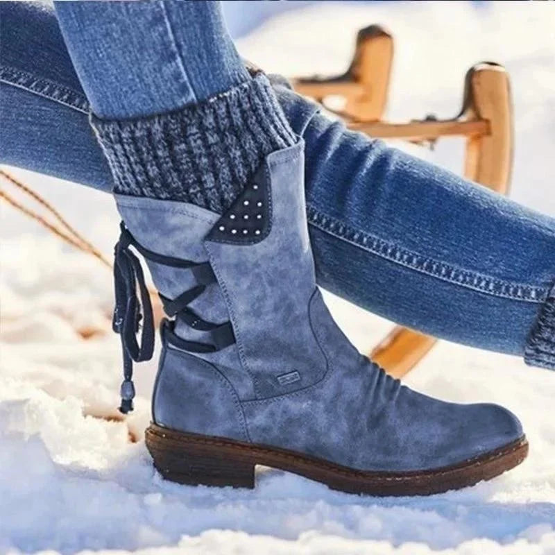 Women's Ankle Boots Lace Detail