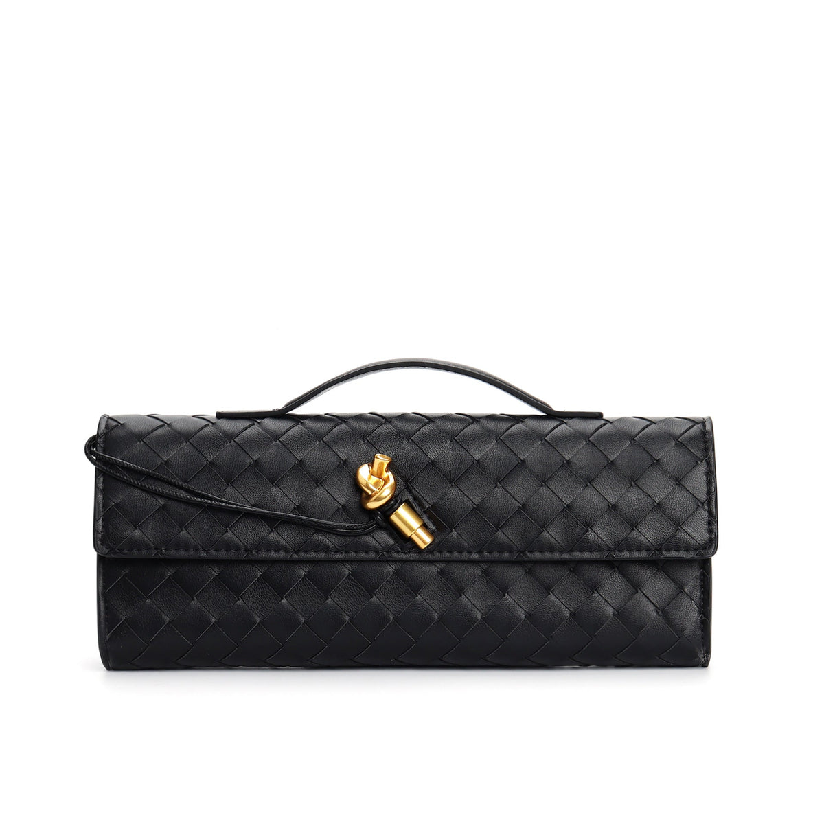 Women's Leather Backpack Braided Strap