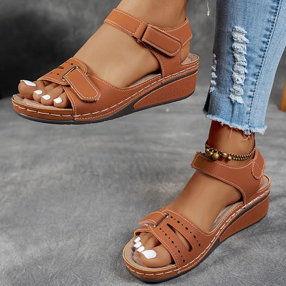 Women’s Orthopedic Adjustable Walking Sandals for Daily Support