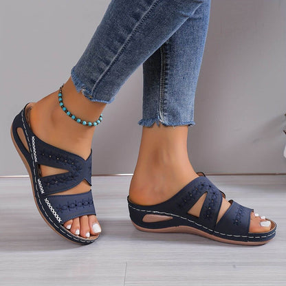 Women's Flat Slide Sandals
