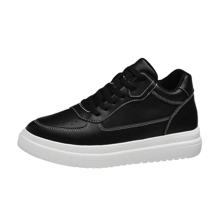 Women's Casual Lace-Up Platform Sneakers