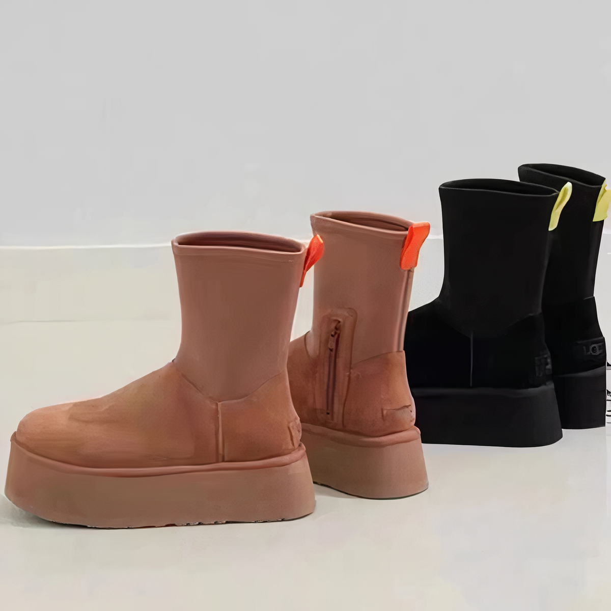 Women's Ankle Boots Platform Pull On
