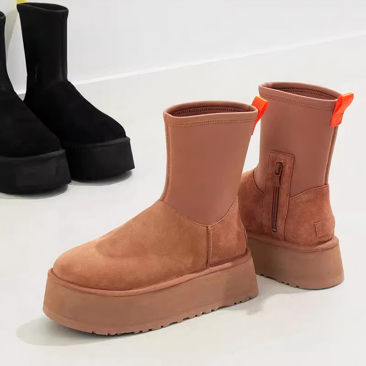 Women's Ankle Boots Platform Pull On