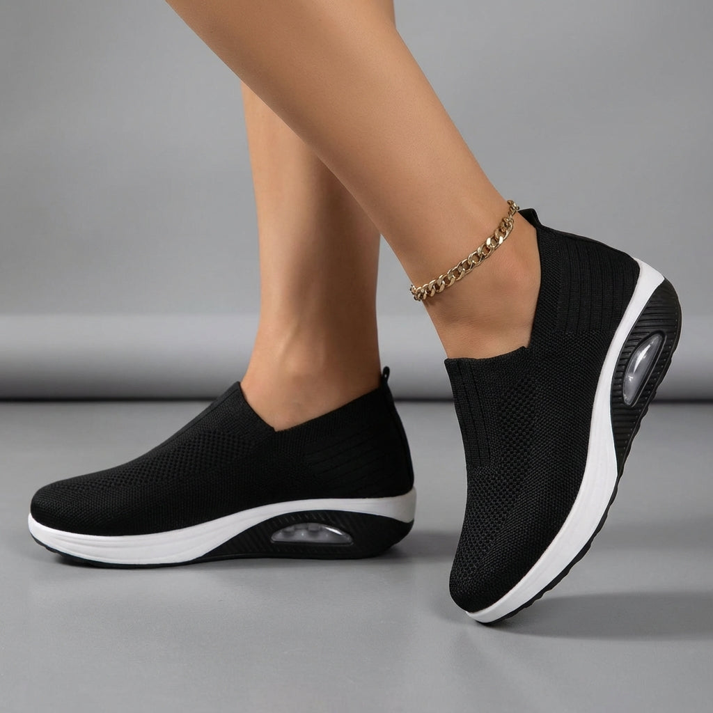 Ella Women's Orthopedic Slip-On Shoes Knit Mesh