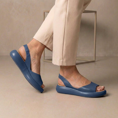 Women's Comfort Sandals Peep-Toe Slingback Cushioned Support