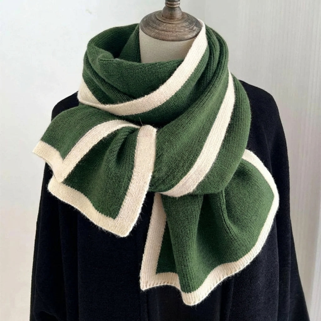 Women's Oversized Striped Scarf Cozy