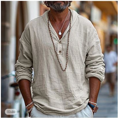 Men's Casual Lightweight Shirt