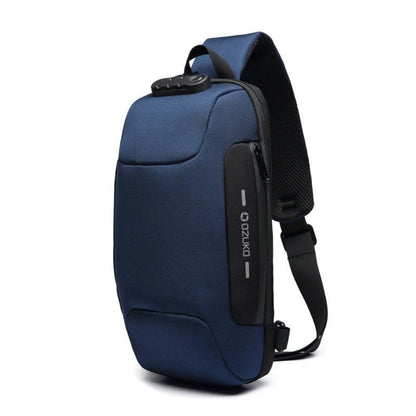 Crossbody Travel Bag Anti-Theft Design With USB Port