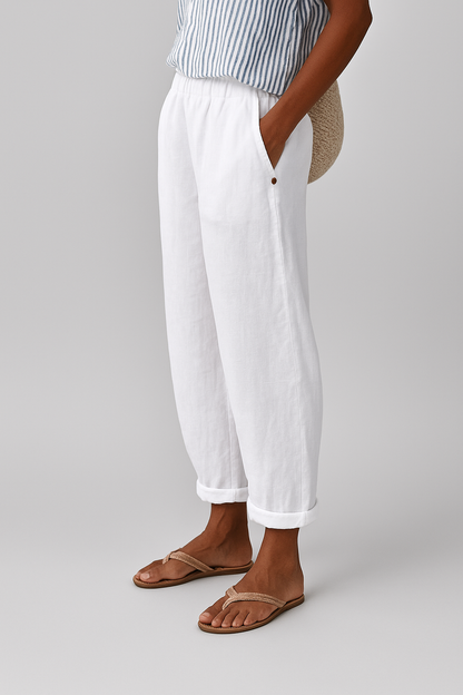 Taylor | Women Relaxed Pocket Cuffed Casual Pants