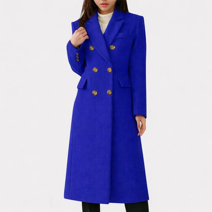 Women's Double-Breasted Tailored Coat