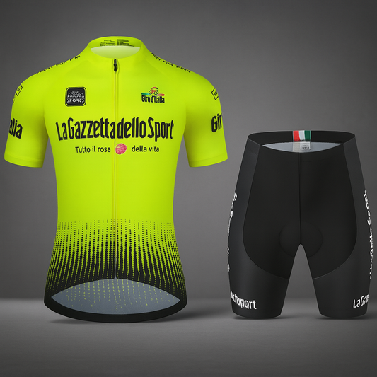 Men's Cycling Jersey And Shorts Set