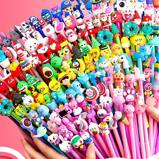 20 Piece Cartoon Gel Pen Set