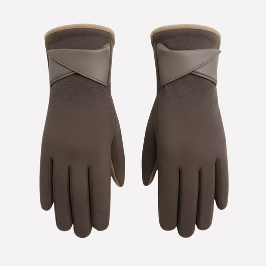 Women's Insulated Winter Gloves Adjustable Strap