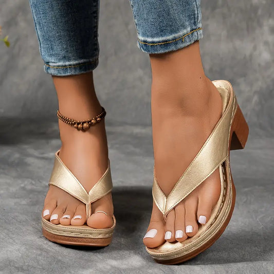 Abigail - Comfort Heel Sandals