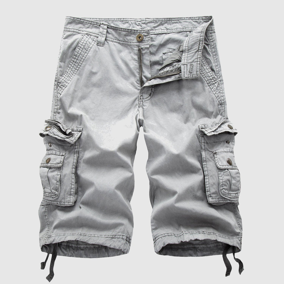Men's Durable Knee-Length Cargo Shorts Casual Wear