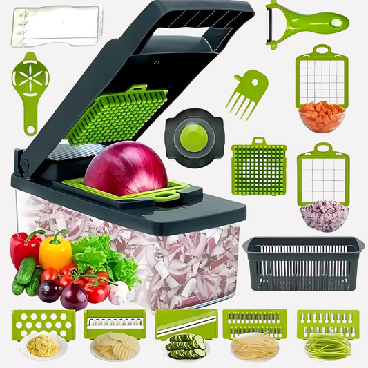 4-In-1 Vegetable Chopper Spiralizer