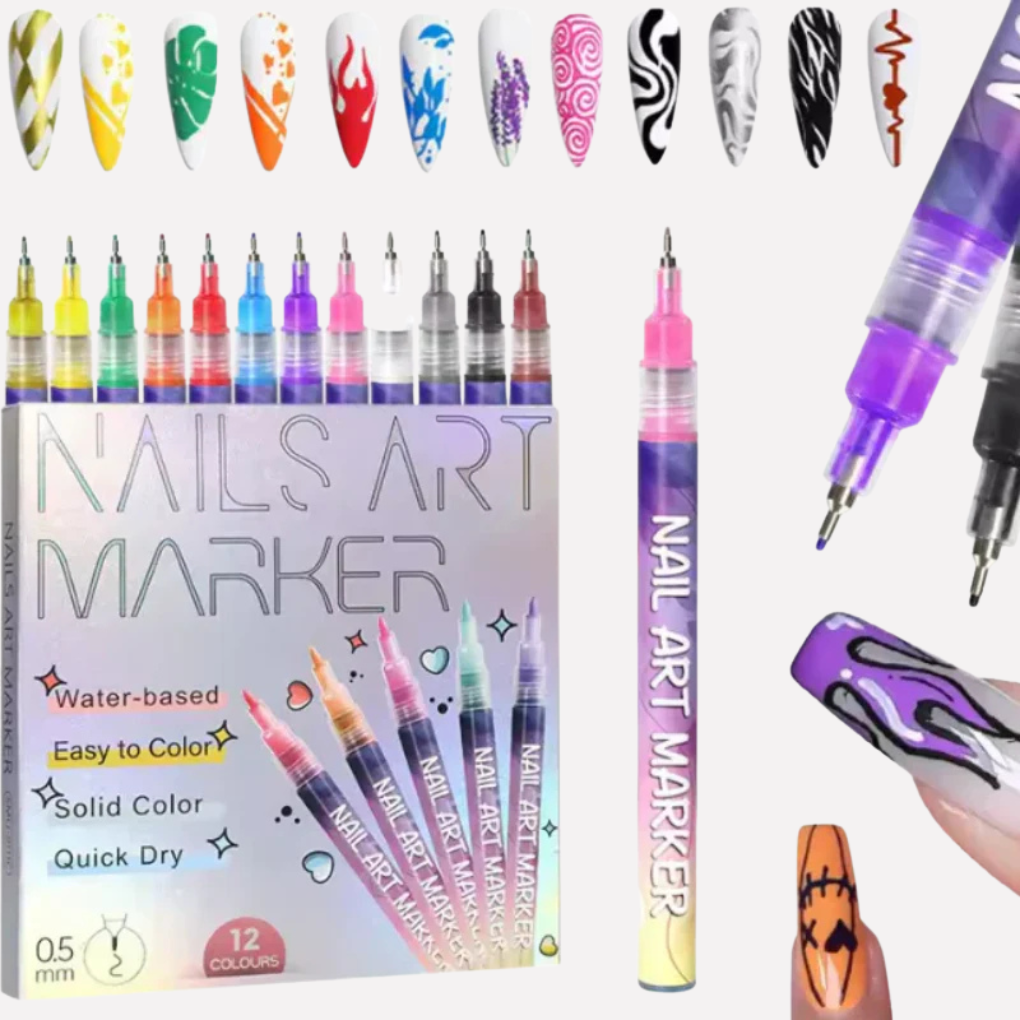 Nail Art Pen Set
