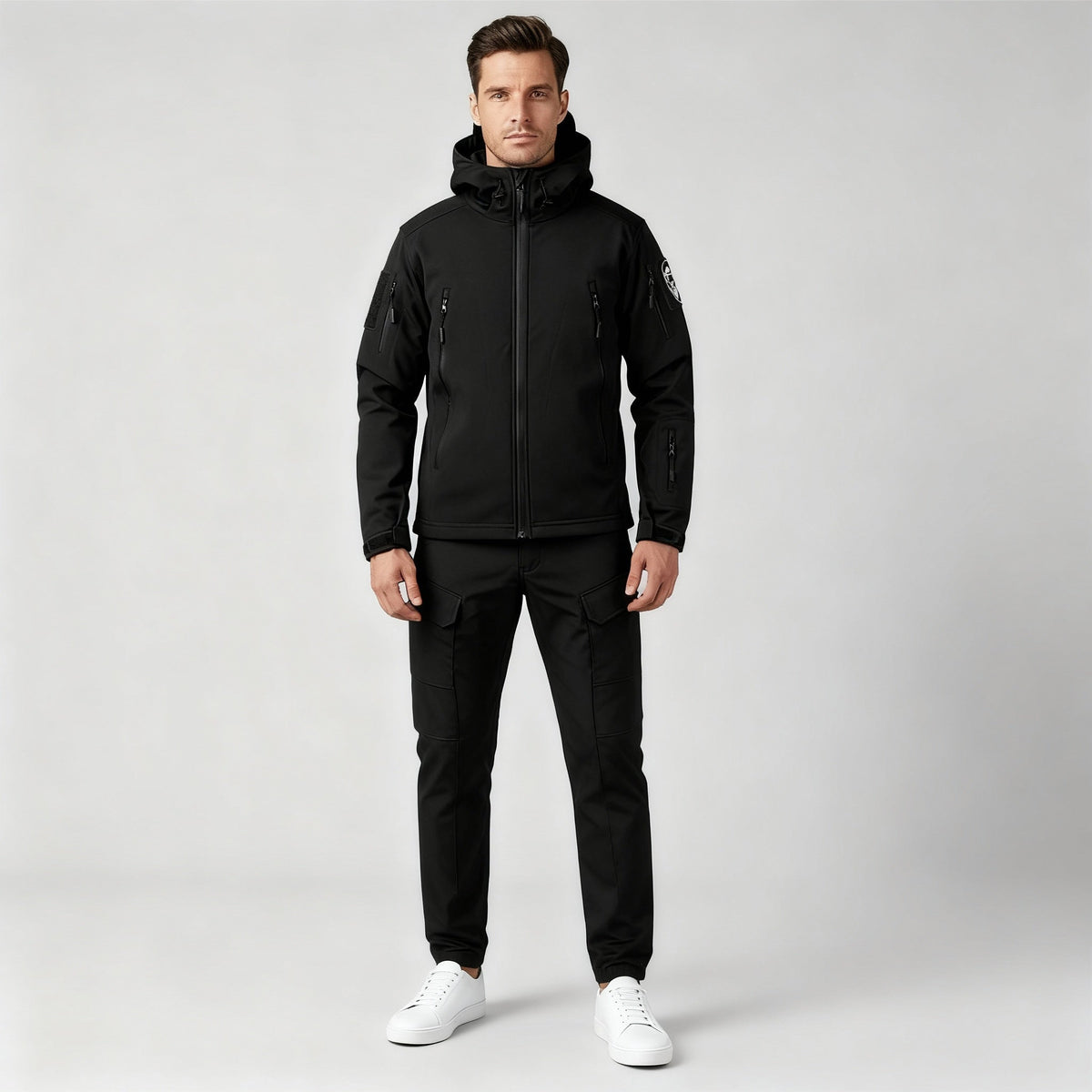 Men's 2-Piece Multi Pocket Jacket And Pants Set
