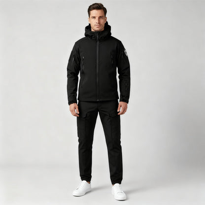 Men's 2-Piece Multi Pocket Jacket And Pants Set