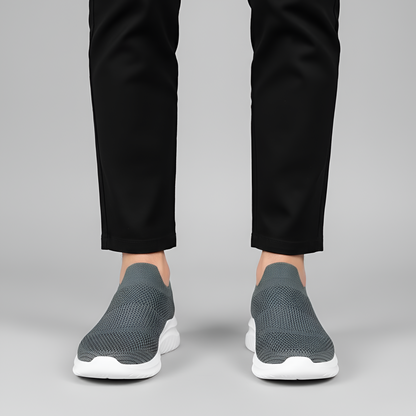 Men's Knit Sneakers Lightweight Slip-On Shoes