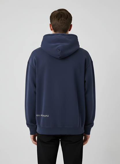 Unisex Cotton Hoodie Pullover Sweatshirt Front Print Kangaroo Pocket