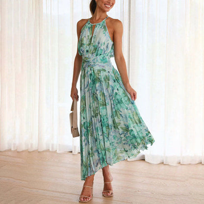 Women's Floral Maxi Dress Lightweight Summer