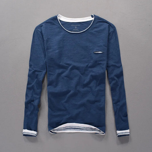 Maverick Men's Cotton Long Sleeve Shirt