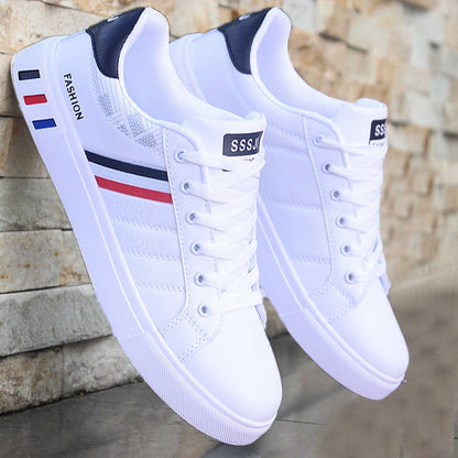 Classic Stripe Lace-Up Sneakers