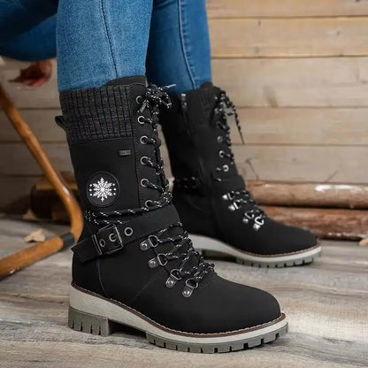 Women's Winter Work Boots Lace-Up