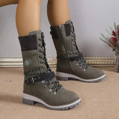 Women's Winter Work Boots Lace-Up